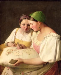 La Divination, 1842